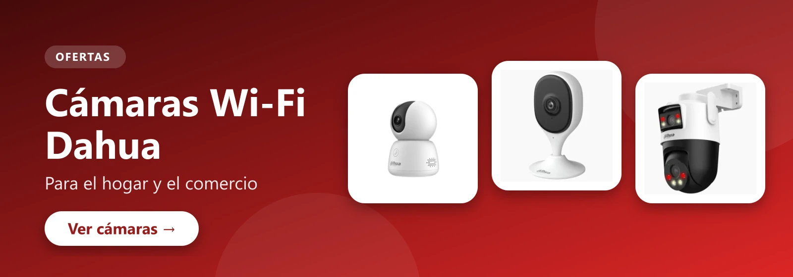 Ofertas en cámaras Wi-Fi Dahua