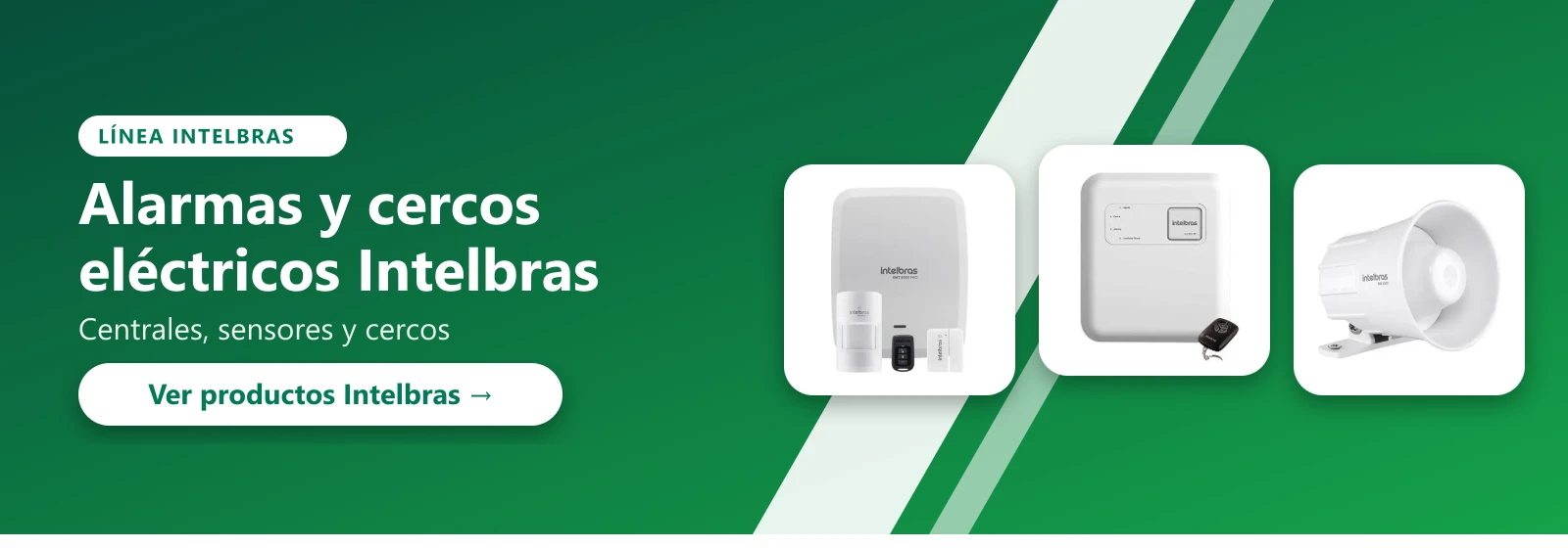 Alarmas y cercos eléctricos Intelbras